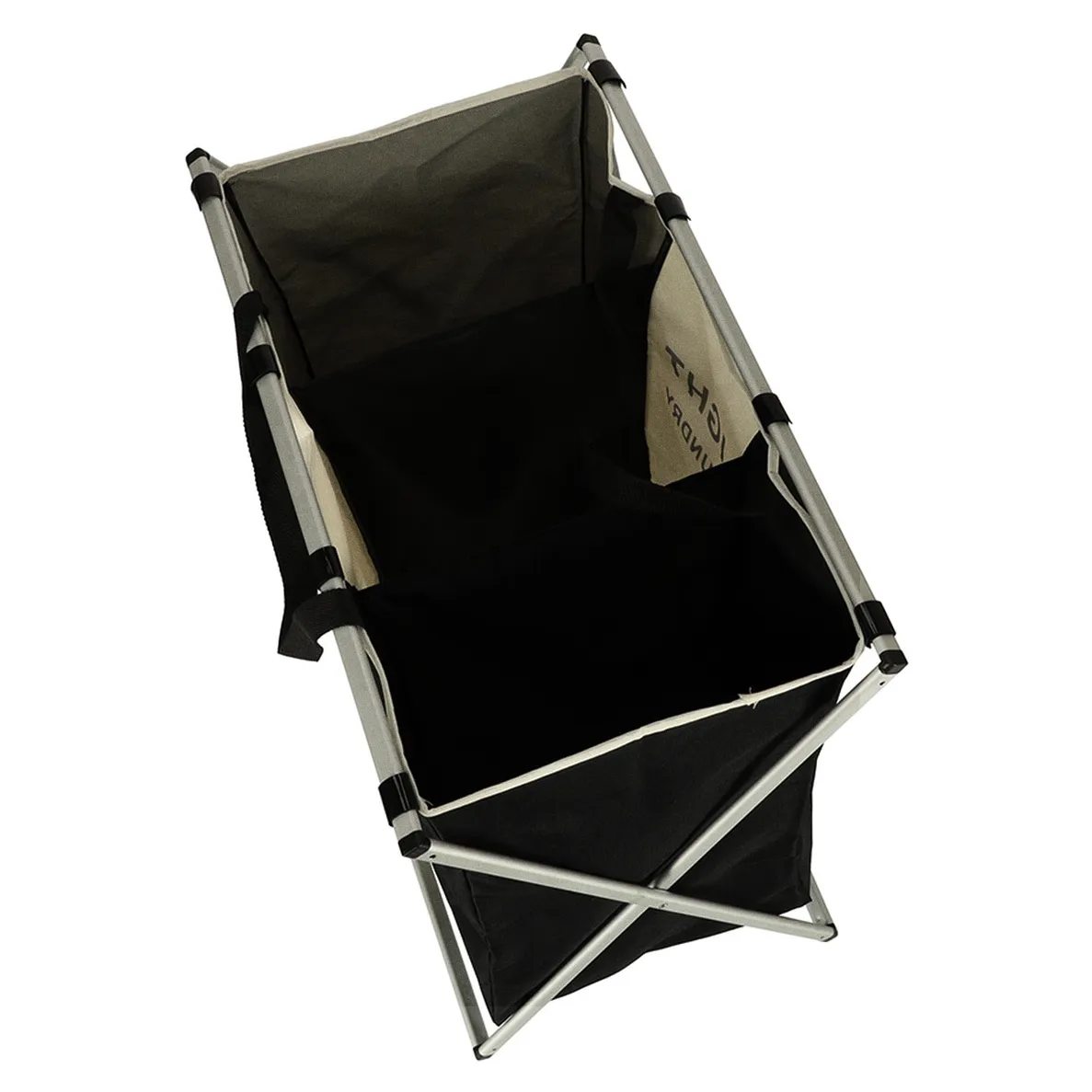 Kosz na pranie segregacja organizer 3 komory 135l - obrazek 9