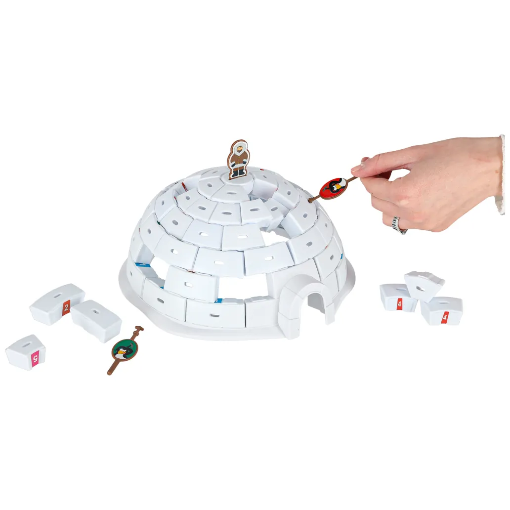 Gra zręcznościowa zbuduj igloo pingwiny - obrazek 6
