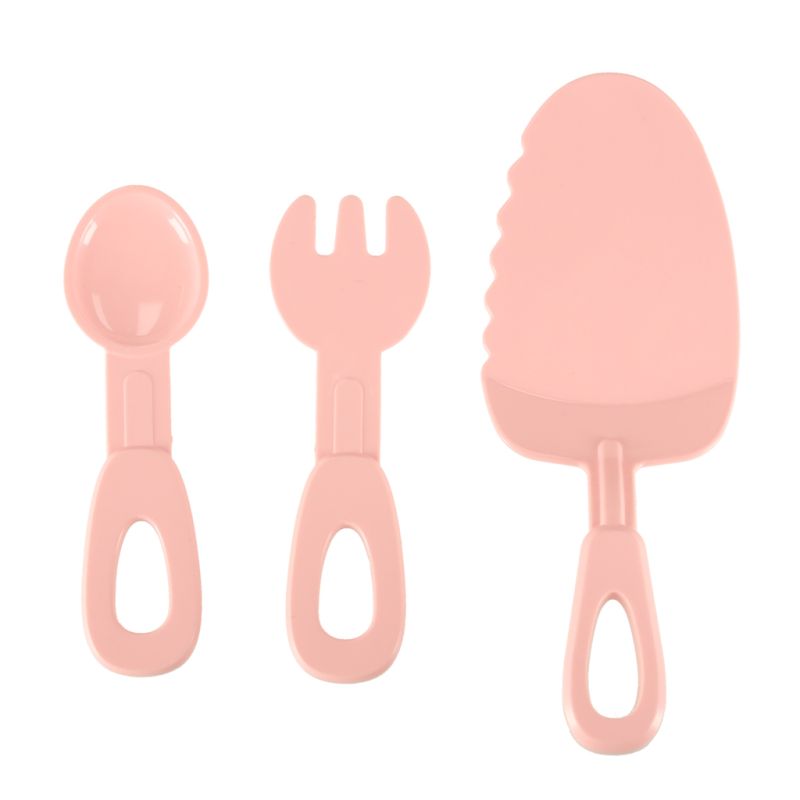 Tort urodzinowy piętrowy do krojenia na rzepy muzyka światła kuchnia 16 elementów różowy - obrazek 14