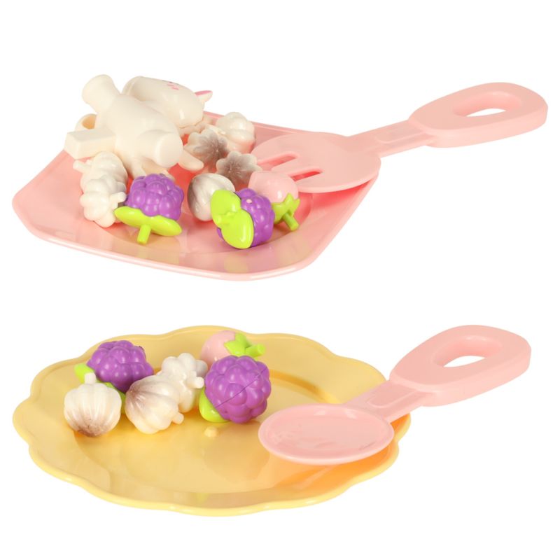 Tort urodzinowy piętrowy do krojenia na rzepy muzyka światła kuchnia 16 elementów różowy - obrazek 9