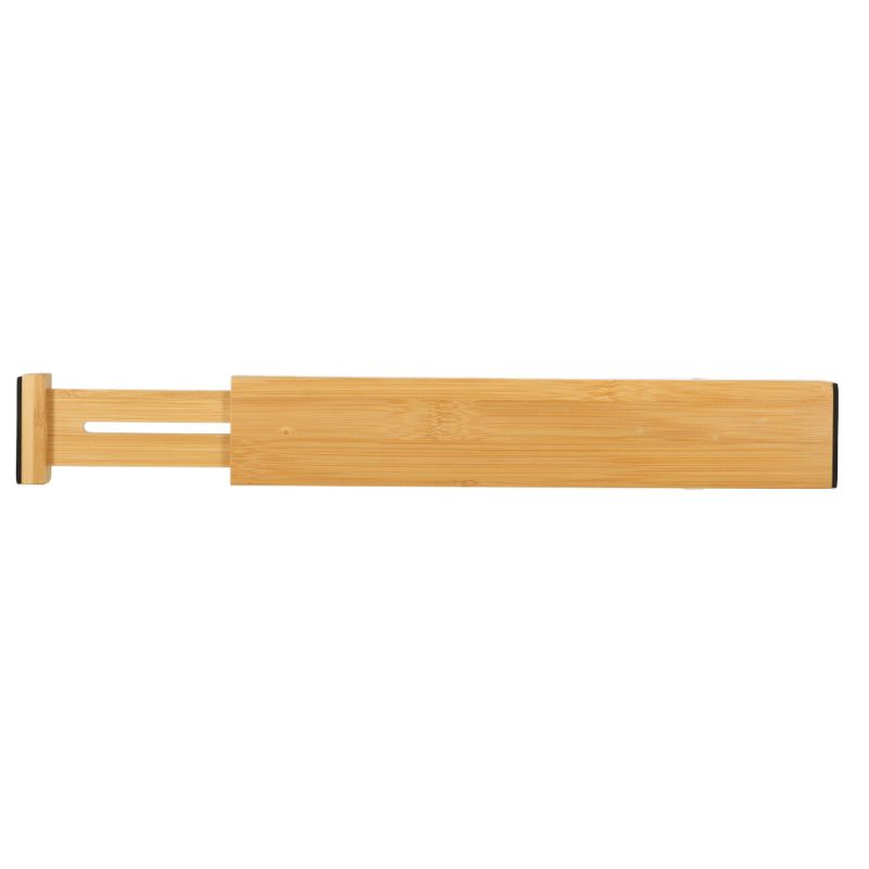 Organizer do szuflady bambusowy separator regulowany na sztućce narzedzia 43cm 1 sztuka