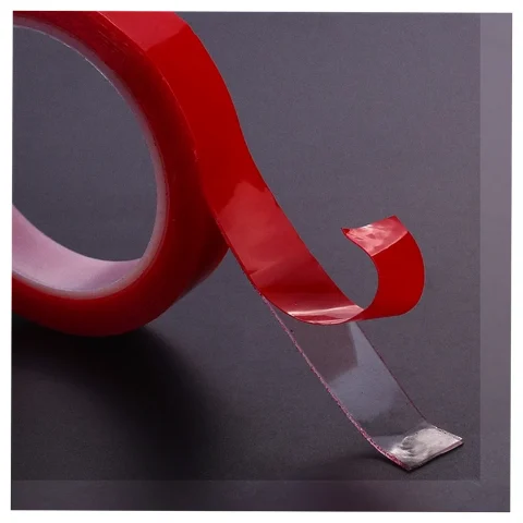 Taśma dwustronna samoprzylepna akrylowa montażowa transparentna mocna 6mm x 3m