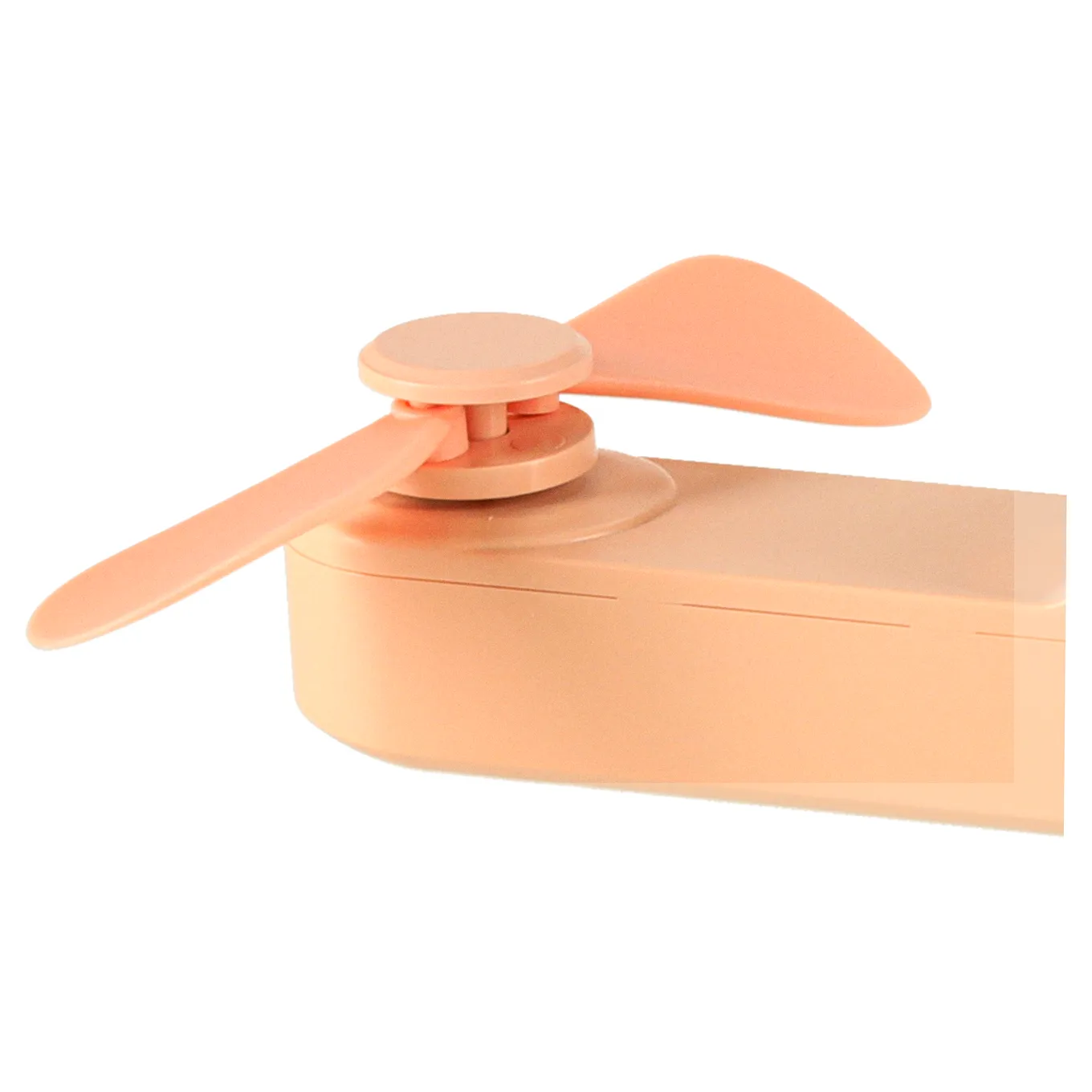 Wiatrak biurkowy wentylator mini ręczny składany wiatraczek przenośny USB różowy - obrazek 13