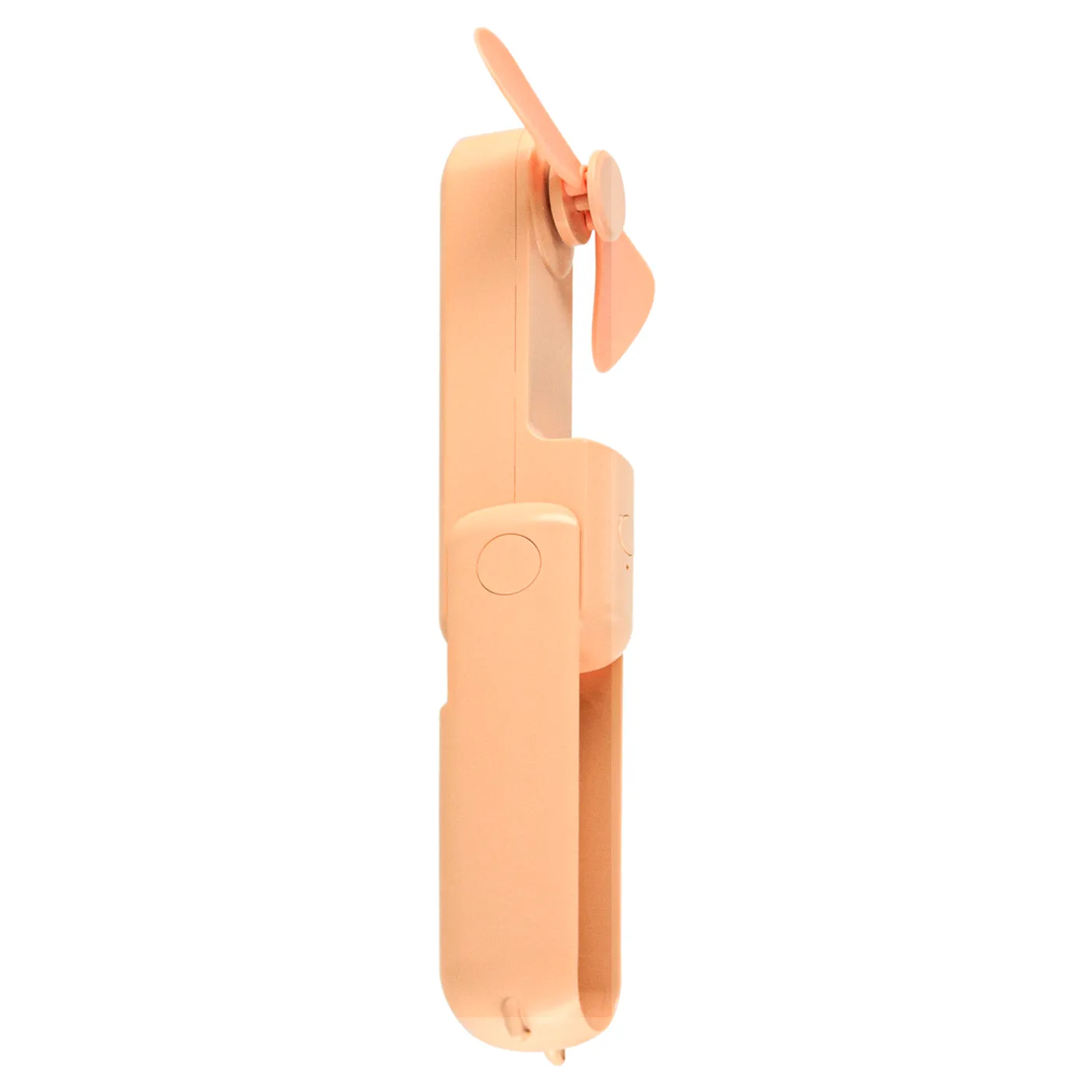 Wiatrak biurkowy wentylator mini ręczny składany wiatraczek przenośny USB różowy - obrazek 8