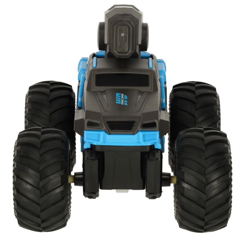 Samochód RC amfibia wodoodporny sterowany gestami ręką + 2 piloty niebieski - obrazek 4