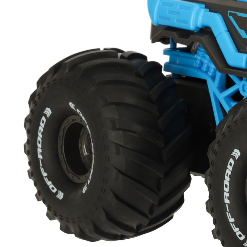 Samochód RC amfibia wodoodporny sterowany gestami ręką + 2 piloty niebieski - obrazek 8