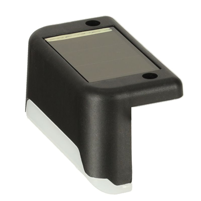 Lampa solarna schodowa ogrodowa zewnętrzna LED na schody czujnik zmierzchu 8 sztuk - obrazek 3