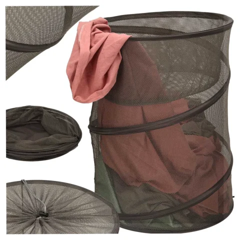 Kosz na pranie organizer na zabawki ubrania worek 77l