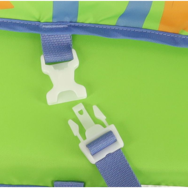 Kamizelka piankowa z rękawkami do pływania kapok dla dzieci 3-6 lat 19-30 kg BESTWAY 32174 zielona - obrazek 5