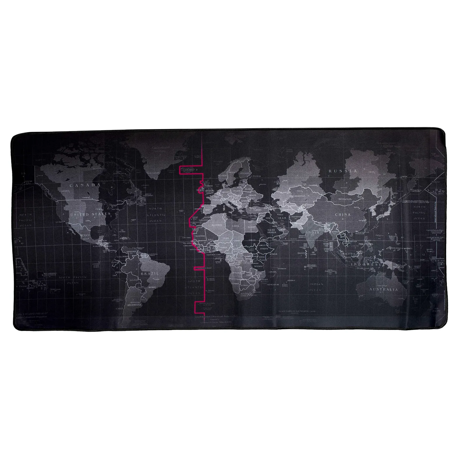 Podkładka pod mysz na biurko mata mapa świata 40x90cm