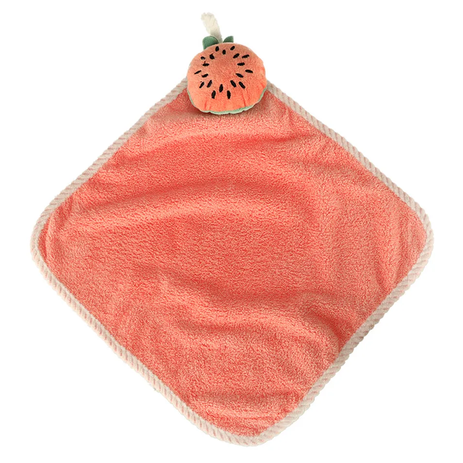 Ręcznik ręczniczek do rąk dla dzieci do przedszkola 30x30cm różowy arbuz