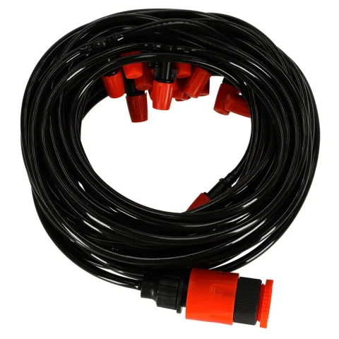 Zraszacz ogrodowy kurtyna wodna mgiełka system nawadniania 20m