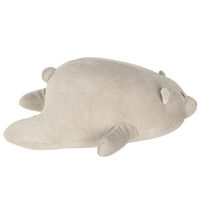 Poduszka podróżna 2w1 rogal pod kark do samolotu samochodu maskotka miś - obrazek 3