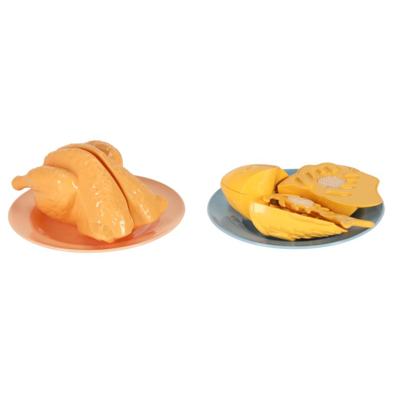 Warzywa do krojenia zlew wózek zakupy garnki zestaw AGD 54 el - obrazek 11