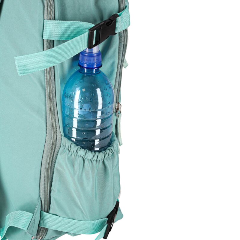 Plecak podróżny turystyczny bagaż zielony 45x30 cm - obrazek 10