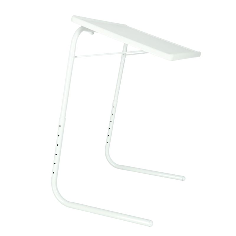 Stolik pod laptopa do laptopa stół wielofunkcyjny składany regulowany 69cm biały - obrazek 7