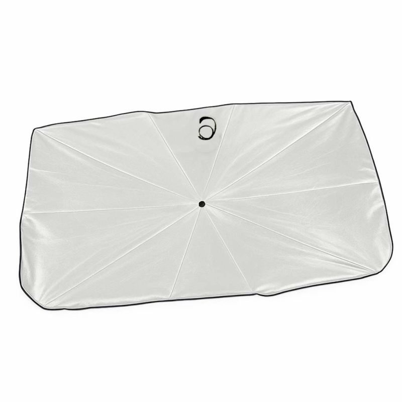 Parasol osłona przeciwsłoneczna na przednią szybę do samochodu auta mata składana UV 65x110cm - obrazek 2
