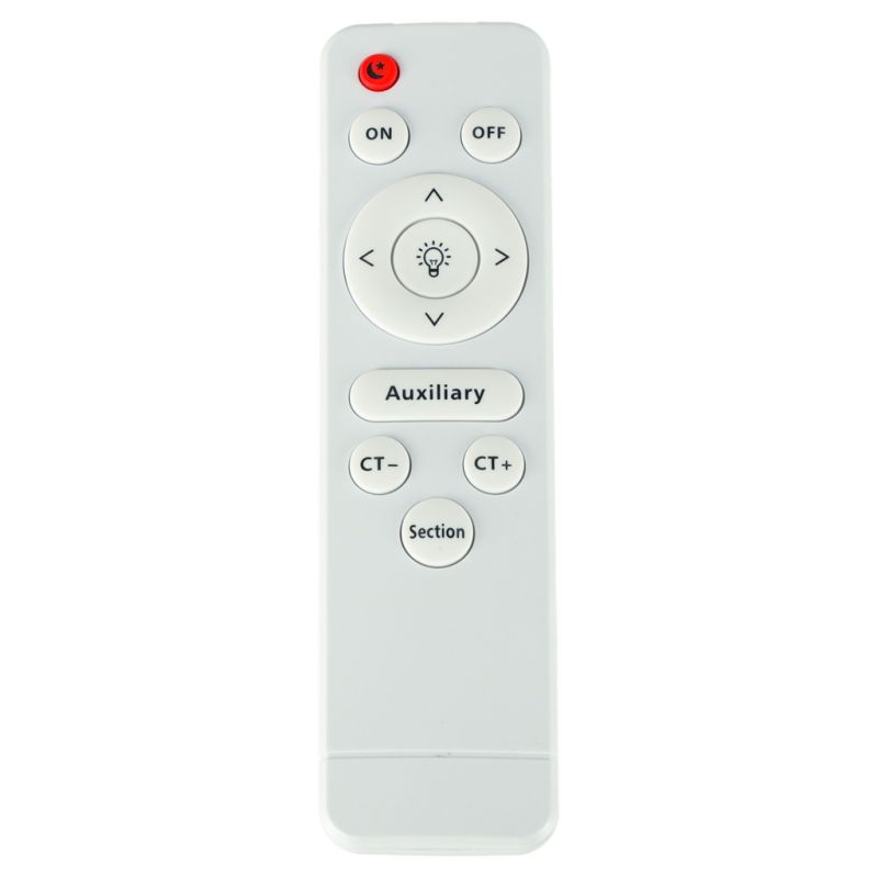 Lampa LED sufitowa plafon do pokoju dziecięcego ściemniana + pilot księżyc biała - obrazek 12