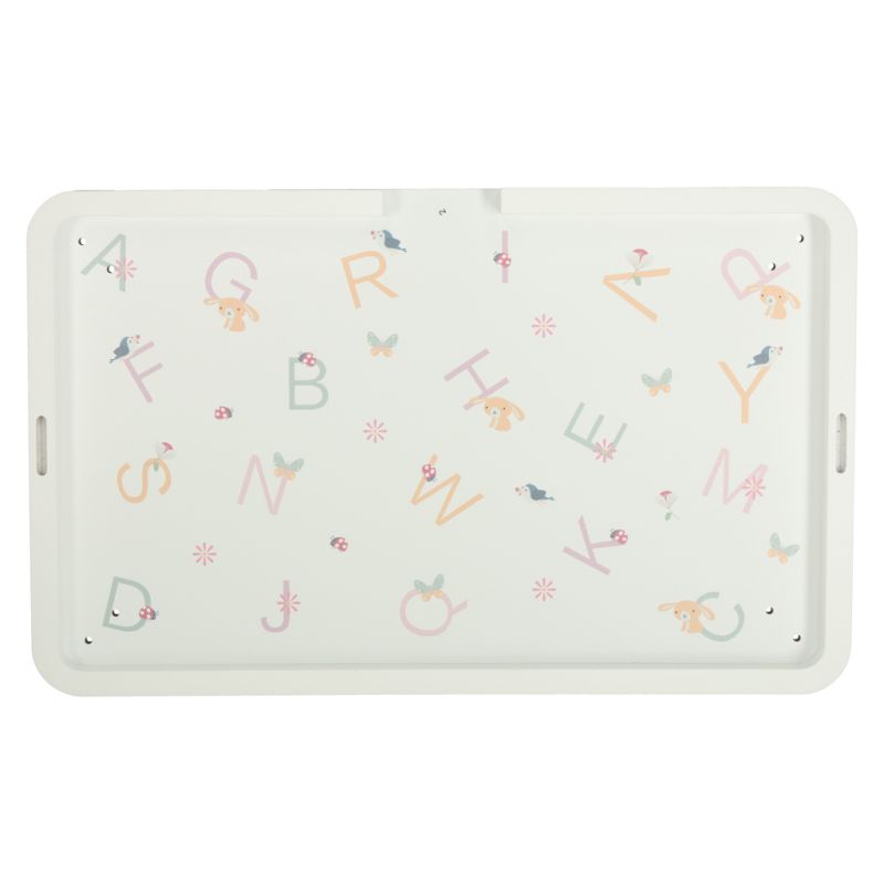 Tablica manipulacyjna LULILO LUDO stolik drewniany sensoryczny 2w1 różowy - obrazek 8