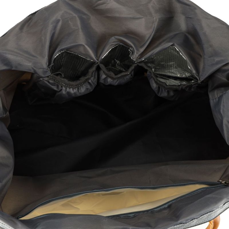 Torba podróżna wielofunkcyjna do wózka dla mamy zestaw beżowa - obrazek 9