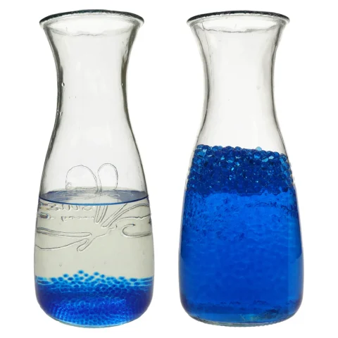 Kulki żelowe wodne hydrożelowe do kwiatów niebieskie 250g 50 000szt. 7-8mm