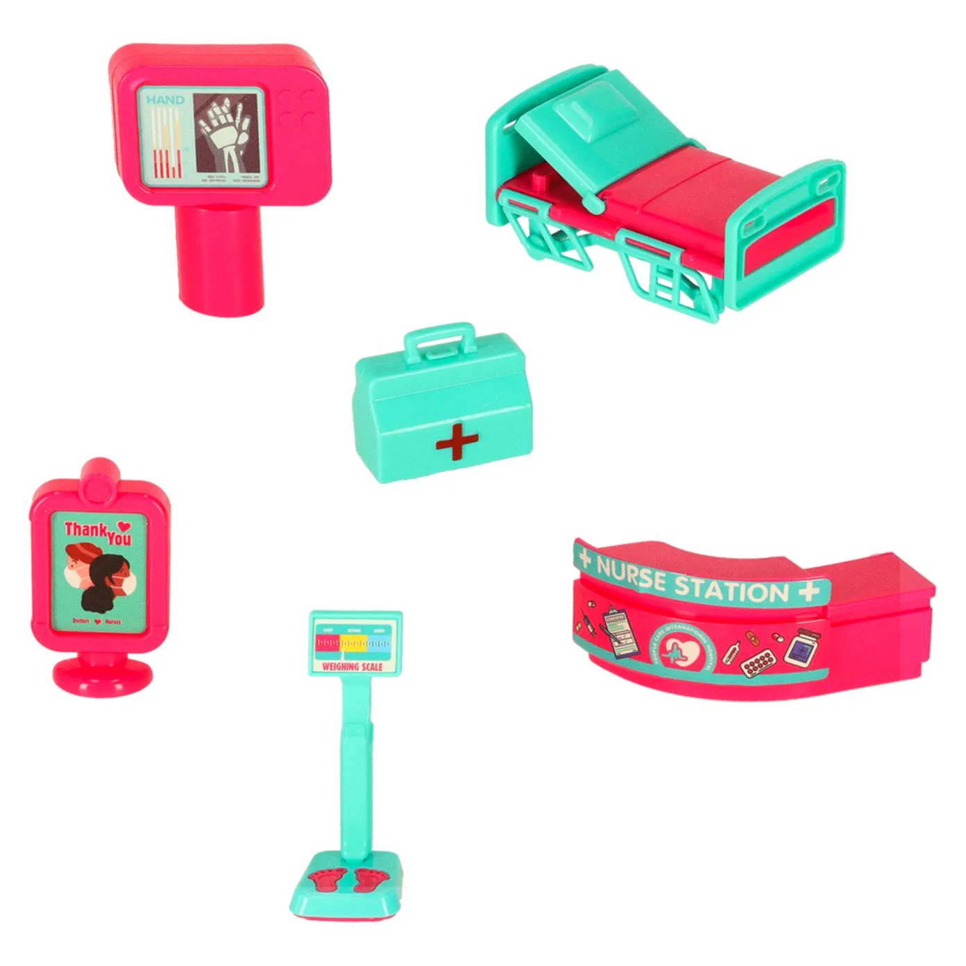 Karetka pogotowia ambulans mobilny szpital lalka akcesoria - obrazek 7