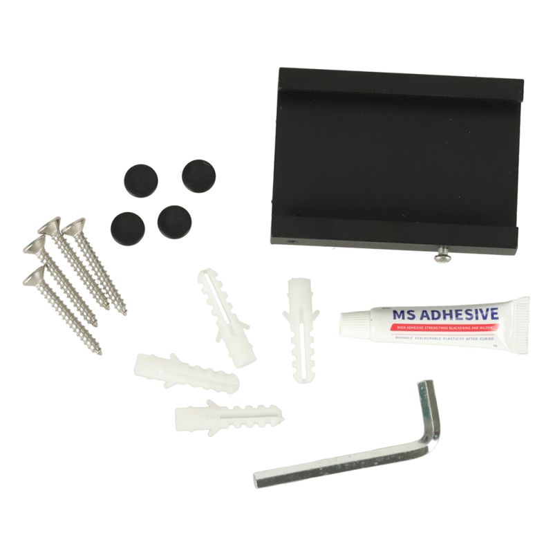 Suszarka na pranie wieszak ścienny naścienny składany teleskopowy czarny 12 haczyków 90cm - obrazek 4