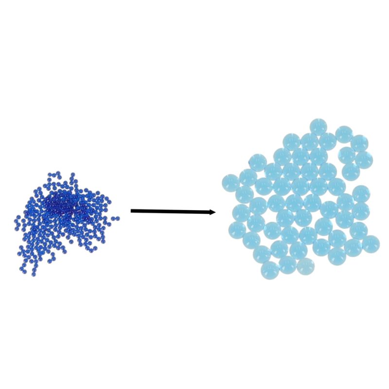 Pistolet na kulki żelowe wodne karabin zasilanie akumulatorowe USB + okulary 550szt. 7-8mm - obrazek 7
