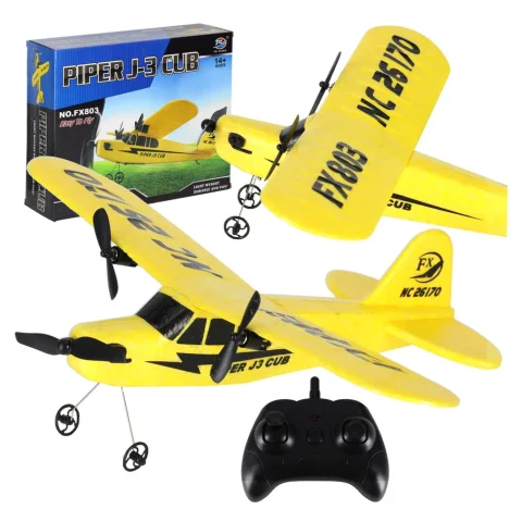 Samolot zdalnie sterowany na pilota RC FX803 Piper 150mah