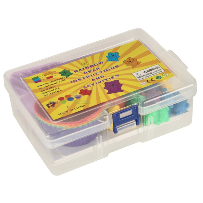 Misie edukacyjne gra nauka liczenia rozpoznawanie kolorów zestaw montessori rozwój zabawa 44el. - obrazek 11