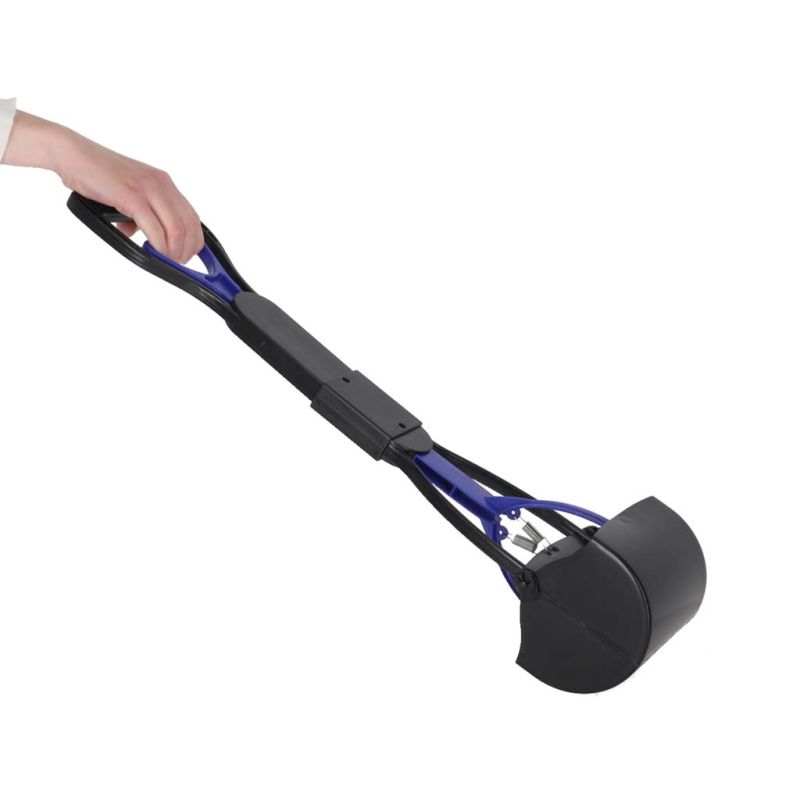 Łopatka do zbierania odchodów kupozbieracz niebieski - obrazek 5