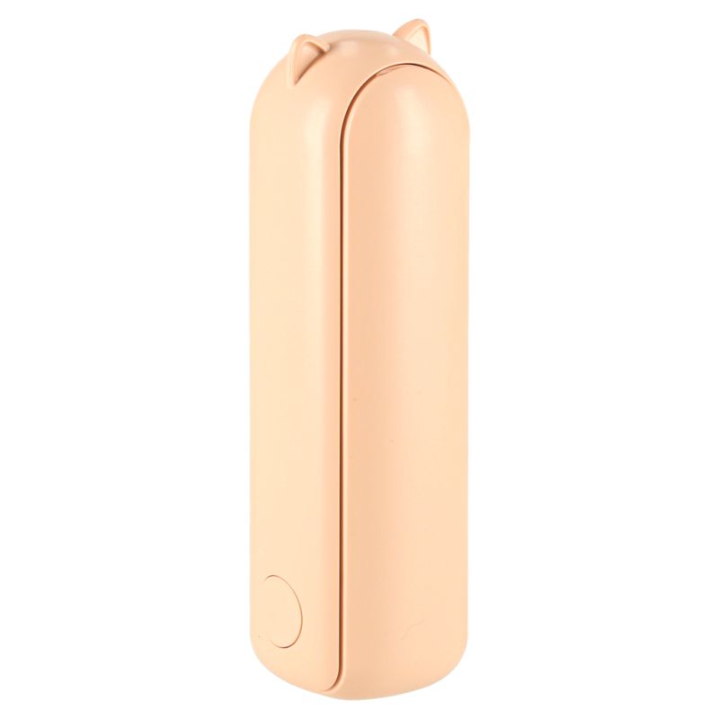 Wiatrak biurkowy wentylator mini ręczny składany wiatraczek przenośny USB różowy - obrazek 9