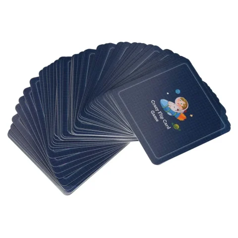 Gra na spostrzegawczość znajdź parę Crazy Flip 54 karty i dzwonek