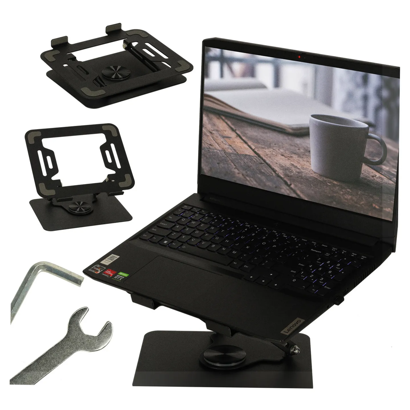 Podstawka pod laptopa regulowana 360° stolik pod laptopa ergonomiczny