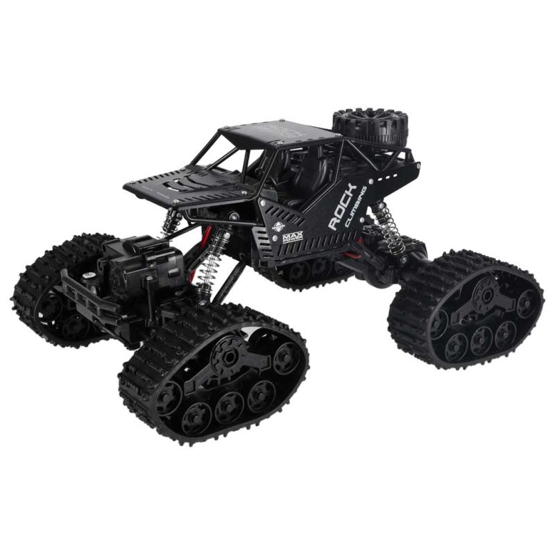 Samochód zdalnie sterowany na pilota RC Rock Crawler 4x4 LHC012 auto 2w1 czarny - obrazek 2