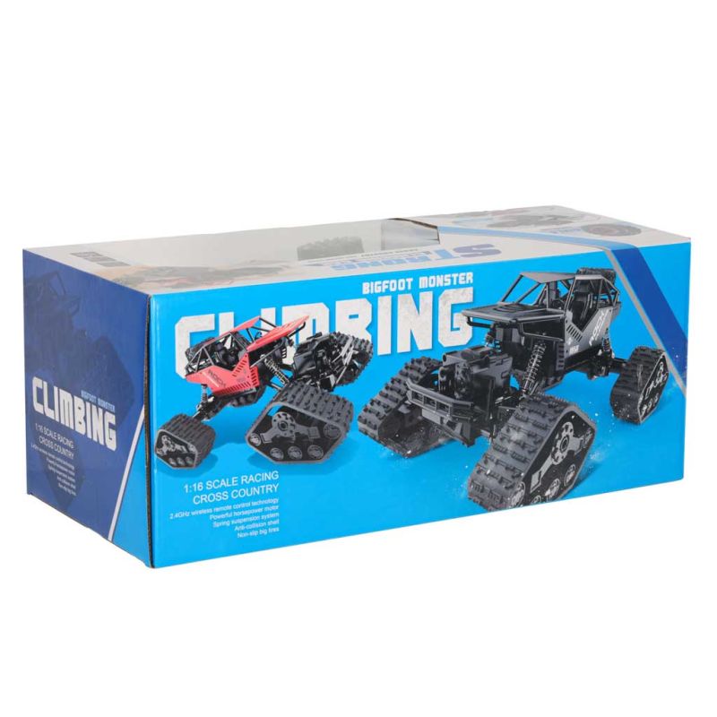 Samochód zdalnie sterowany na pilota RC Rock Crawler 4x4 LHC012 auto 2w1 czarny - obrazek 14