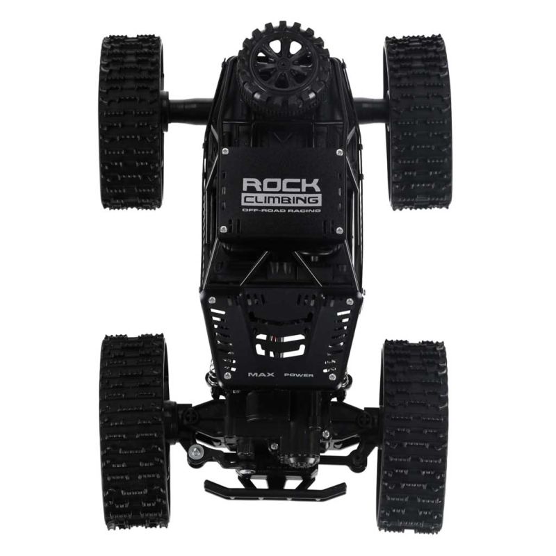 Samochód zdalnie sterowany na pilota RC Rock Crawler 4x4 LHC012 auto 2w1 czarny - obrazek 6