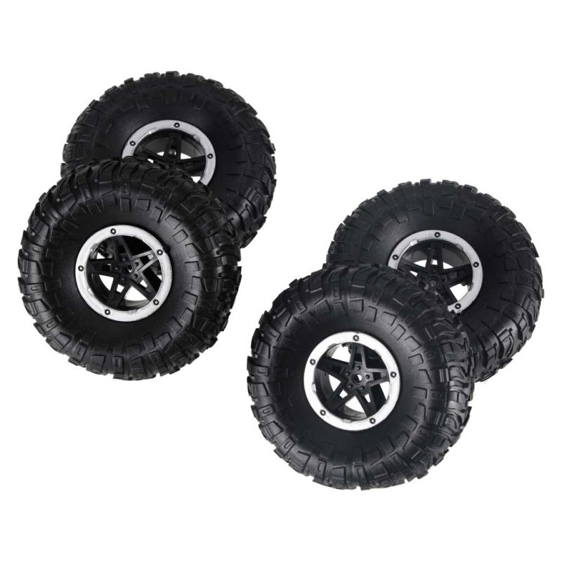 Samochód zdalnie sterowany na pilota RC Rock Crawler 4x4 LHC012 auto 2w1 czarny - obrazek 9