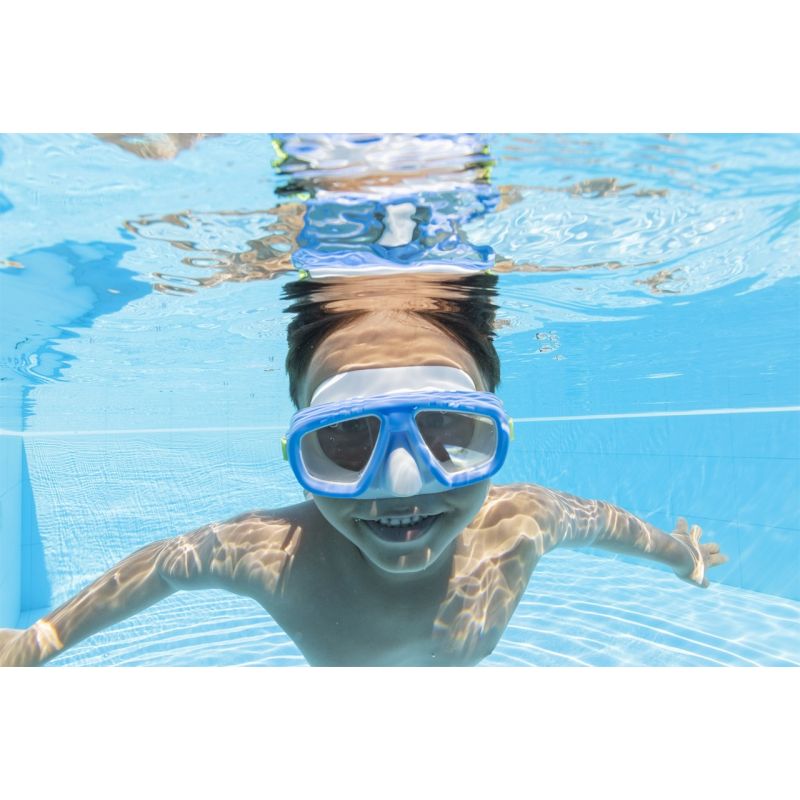Okulary do pływania maska BESTWAY 22011 niebieskie - obrazek 2