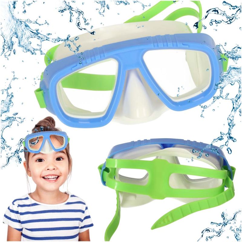 Okulary do pływania maska BESTWAY 22011 niebieskie - obrazek 11