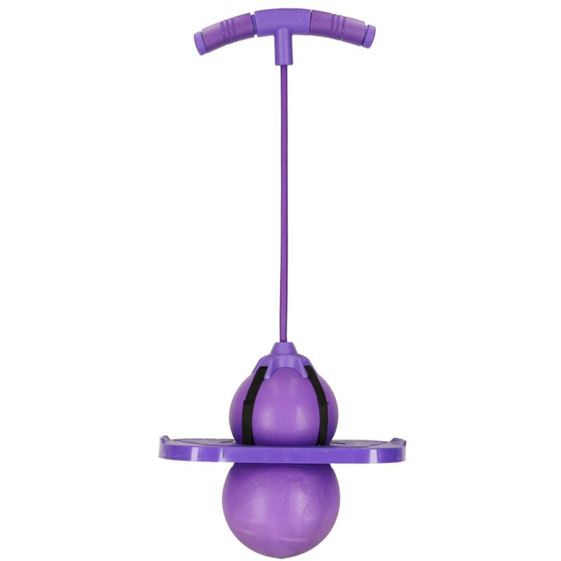 Skoczek dla dzieci pogo równowaga jumper fioletowy - obrazek 3