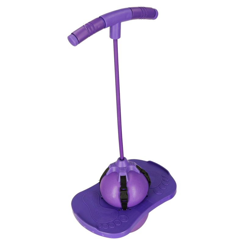 Skoczek dla dzieci pogo równowaga jumper fioletowy - obrazek 5