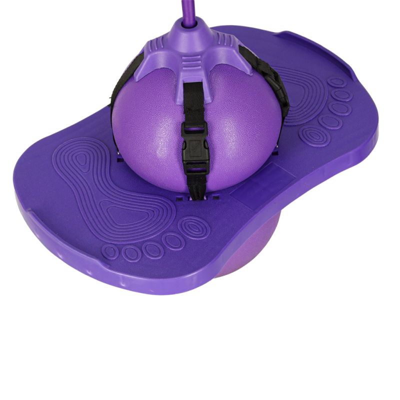 Skoczek dla dzieci pogo równowaga jumper fioletowy - obrazek 6