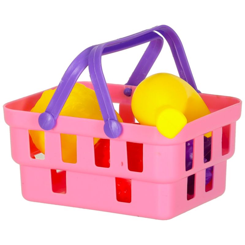 Kosz piknikowy koszyk fast food pizza burger jedzenie prowiant przekąski na piknik - obrazek 7