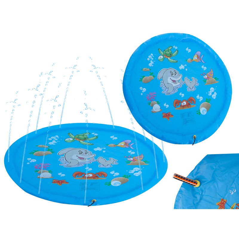 Mata wodna zraszacz fontanna kurtyna wodna brodzik 170cm - obrazek 3