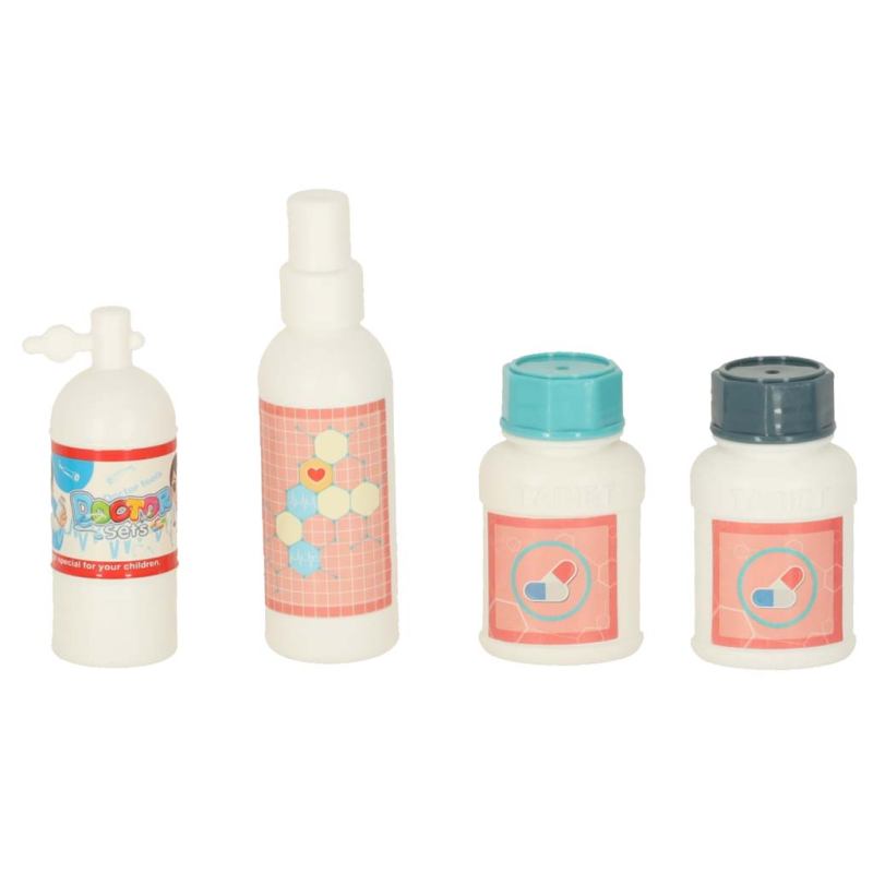 Zestaw lekarza w walizce mały doktor akcesoria dźwięk światła - obrazek 12