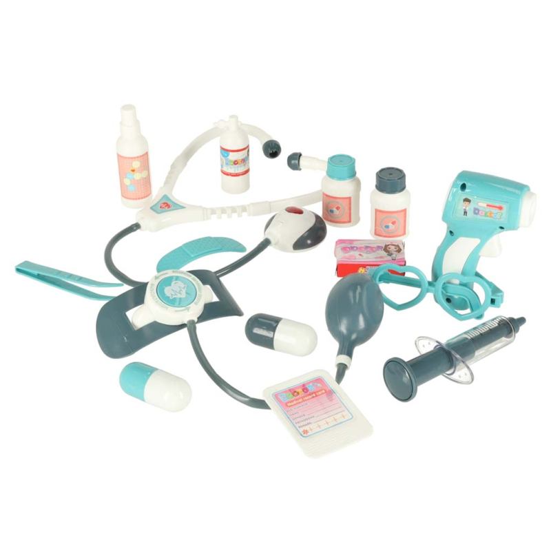 Zestaw lekarza w walizce mały doktor akcesoria dźwięk światła - obrazek 14