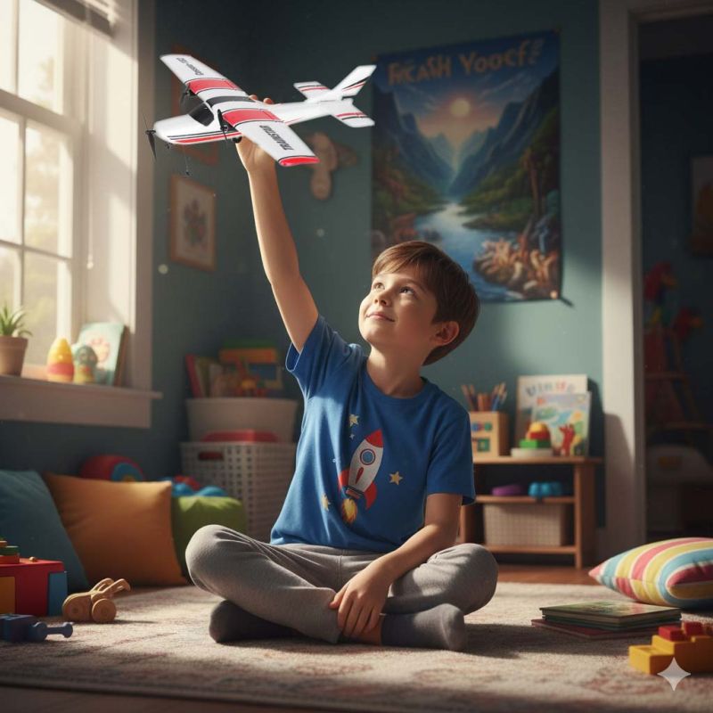 Samolot zdalnie sterowany Cessna 182 szybowiec akrobata 2,4GHz - obrazek 13