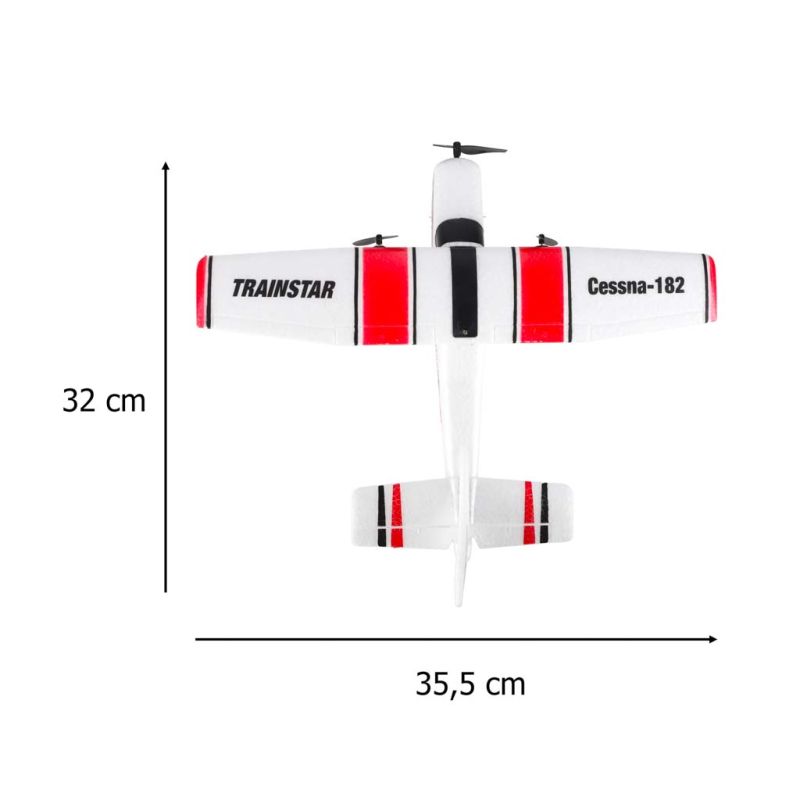 Samolot zdalnie sterowany Cessna 182 szybowiec akrobata 2,4GHz - obrazek 14