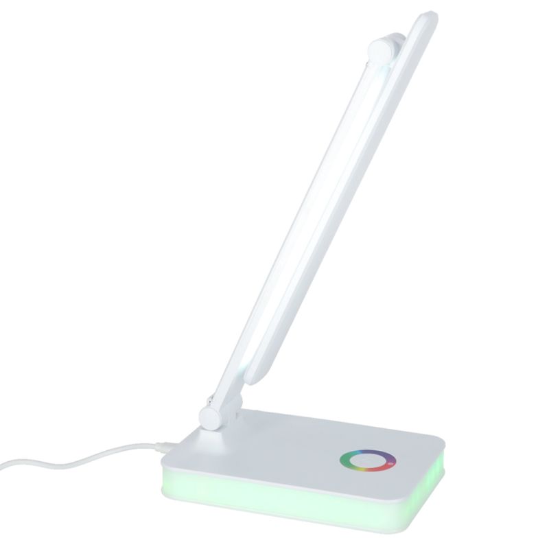 Lampka na biurko biurkowa LED USB dotykowa podświetlana RGB regulacja światła - obrazek 5
